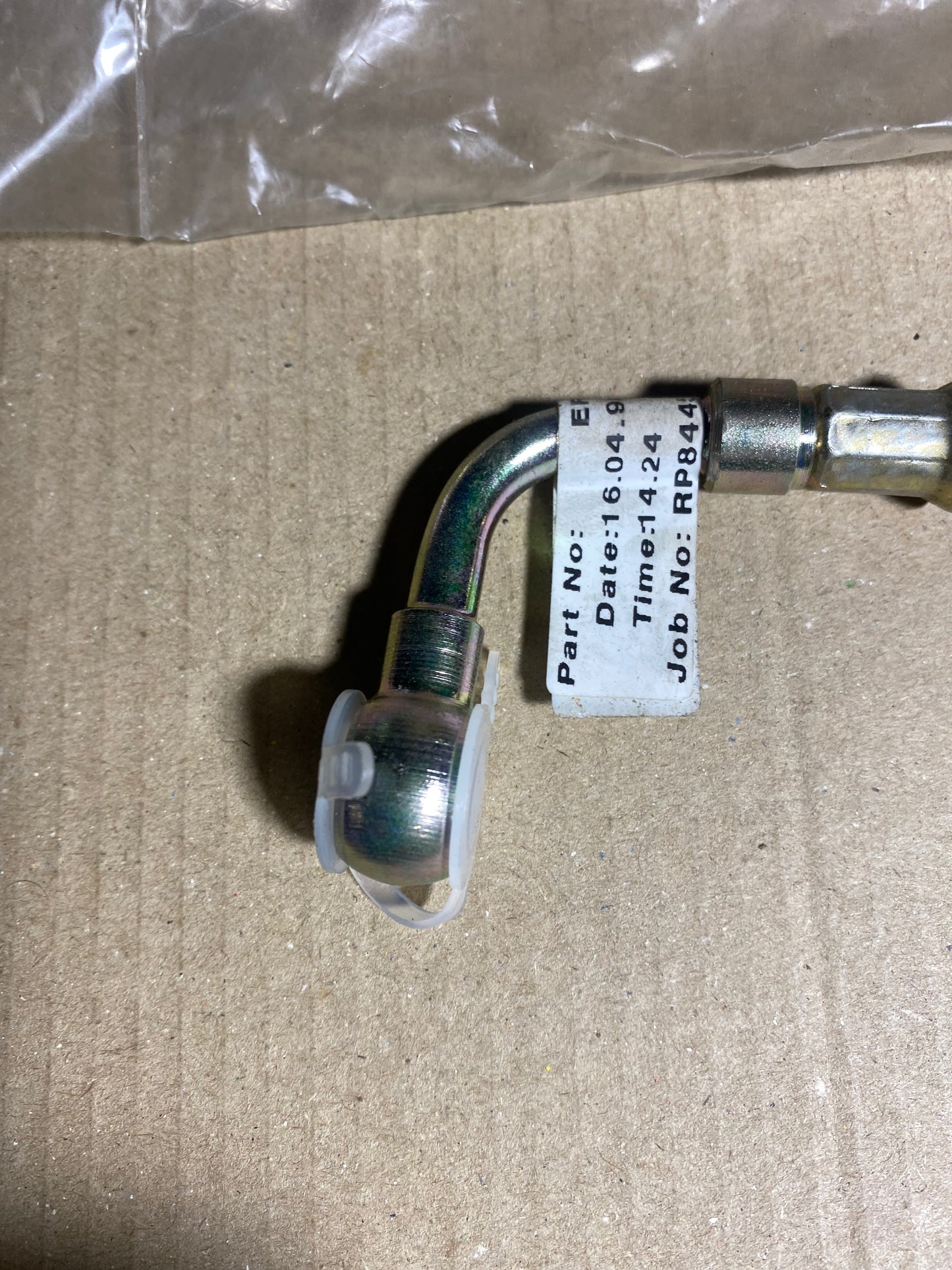 Turbocharger Oil Feed Pipe (300TDi) | ERR4894 | Genuine Land Rover - NOS OEM Part