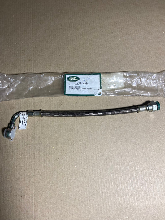 Turbocharger Oil Feed Pipe (300TDi) | ERR4894 | Genuine Land Rover - NOS OEM Part